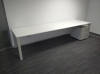 Bureau Pami 2700 x 900 gris-blanc 65993