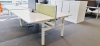 Espace de travail DUO PAMI 1800 x 1700 blanc 66378