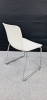 Chaise visiteur design Vitra HAL Blanc (occasion) 67529