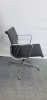 VITRA ALU CHAIR EA 108 in leder (refurbished2e hands) 68456