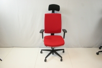 Chaise de bureau ergonomique Osmoz Typer 1 (Dauphine)  Rouge
