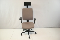 Chaise de bureau ergonomique Osmoz Typer 1 (Dauphine)  Beige