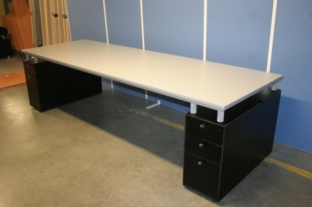 Directiebureau Bulo M3000 alu decor