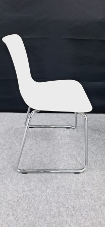 Chaise visiteur design Vitra HAL Blanc (occasion)