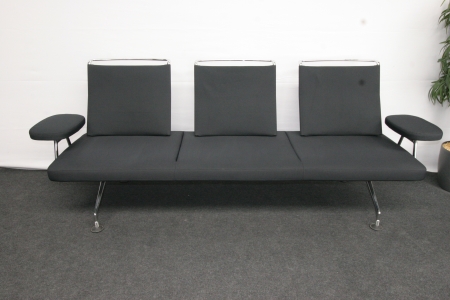 Banc d'attente Vitra Ad Hoc 3 pers. (occasie)