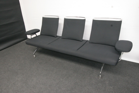 Banc d'attente Vitra Ad Hoc 3 pers. (occasie)