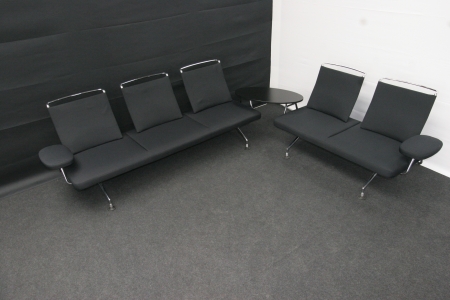 Banc d'attente Vitra Ad Hoc 5 pers. (occasie)