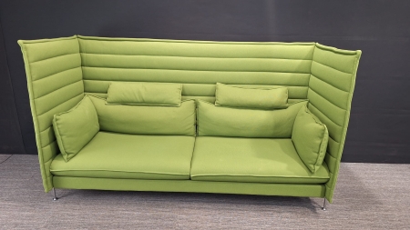 Vitra Alcove 3 seater Groen (2e hands)