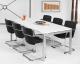 Table de bureau / réunion Quartet Alu 200x100cm