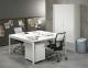 Table de bureau - de réunion Quartet White 160x160cm