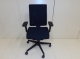 Chaise de bureau ergonomique Orange Noir