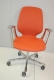 Kinnarps Monroe chaise visiteur orange